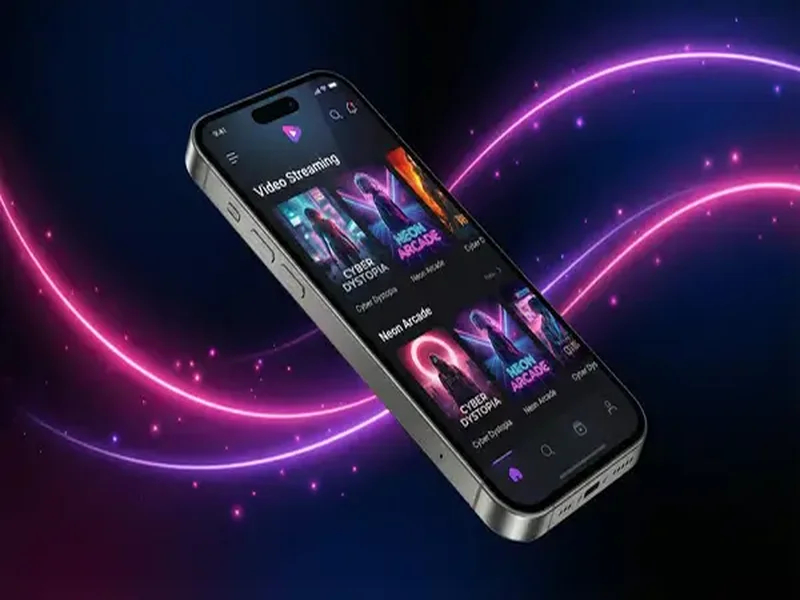 草莓视频手机客户端界面展示